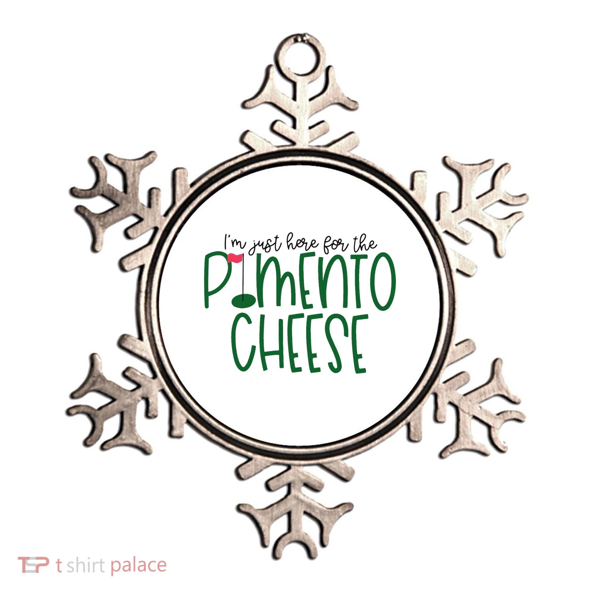 I'm Just Here For The Pimento Cheese Georgia Golf Ornament