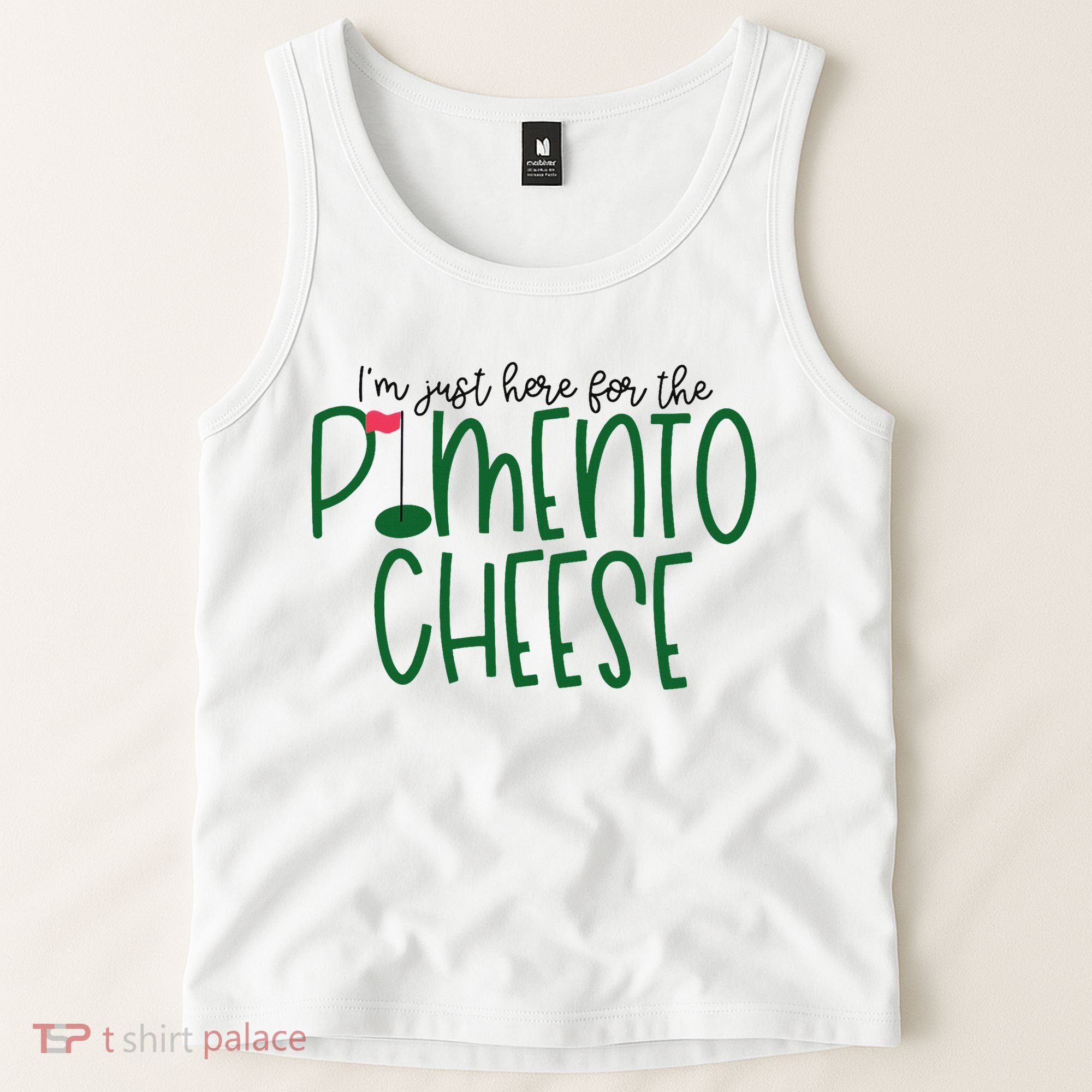 I'm Just Here For The Pimento Cheese Georgia Golf Tank Top