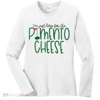 I'm Just Here For The Pimento Cheese Georgia Golf Women's Long Sleeve Shirt thumb 0