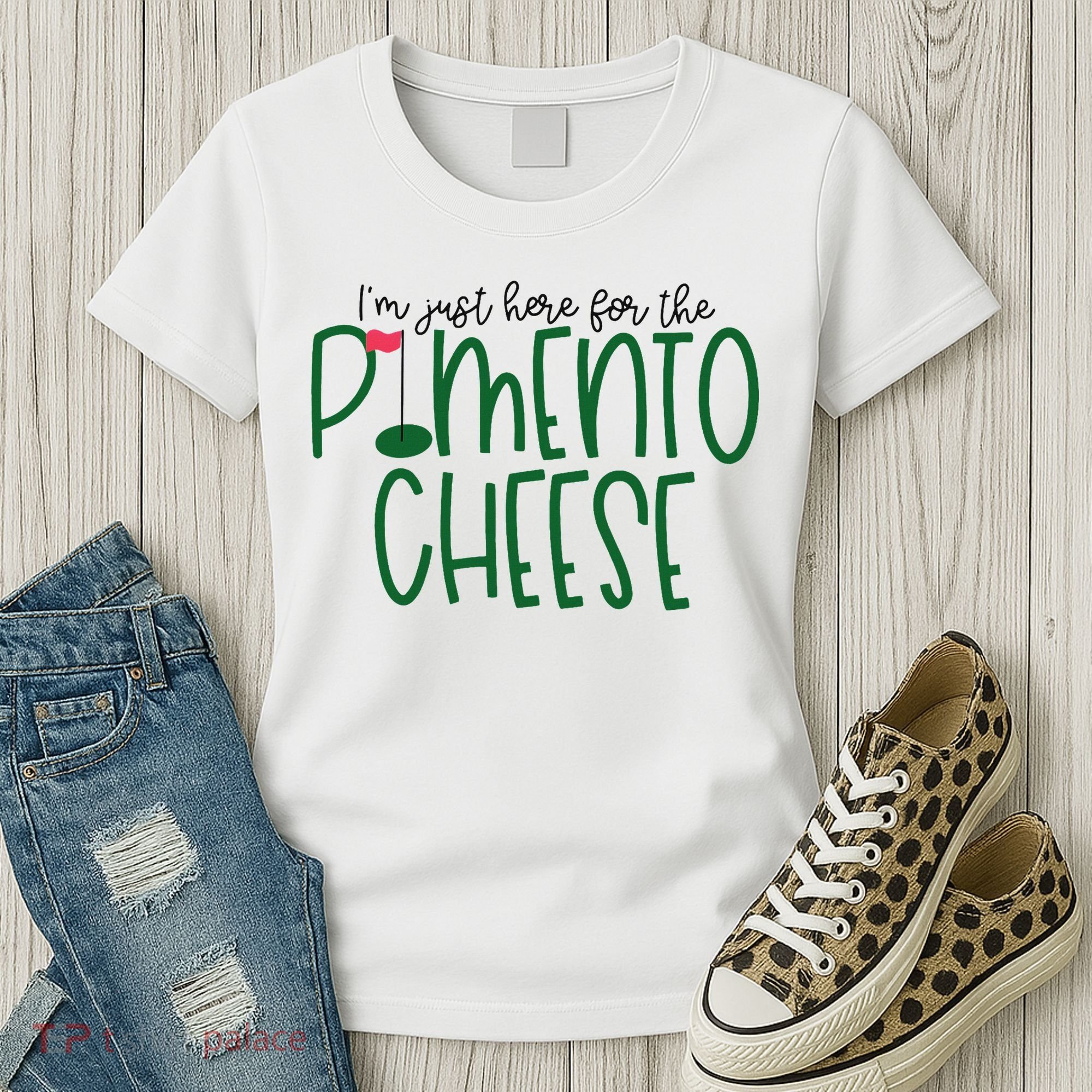 I'm Just Here For The Pimento Cheese Georgia Golf Women's T-Shirt