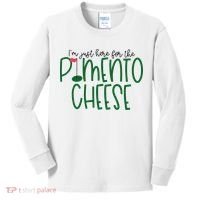 I'm Just Here For The Pimento Cheese Georgia Golf Kids Long Sleeve Shirt thumb 0