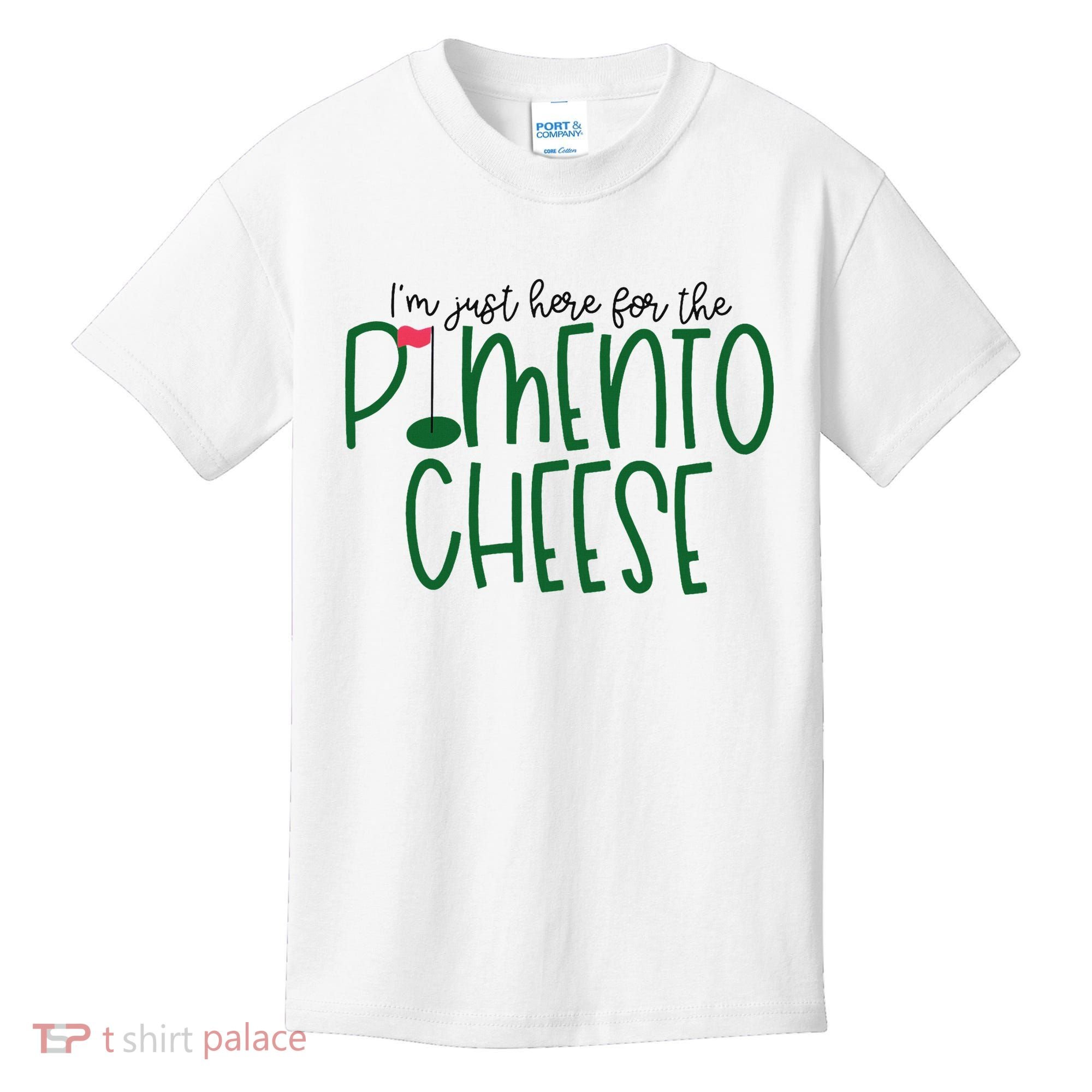 I'm Just Here For The Pimento Cheese Georgia Golf Kids T-Shirt