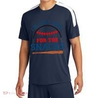 IM Just Here For The Snacks Funny Baseball Season Softball Sport-Tek Competitor United Soccer Jersey thumb 0