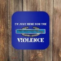 IM Just Here For The Cib Combat Infantryman Badge Grunt Coaster thumb 0