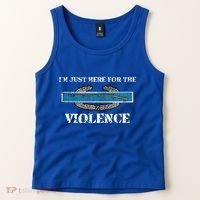 IM Just Here For The Cib Combat Infantryman Badge Grunt Tank Top thumb 2