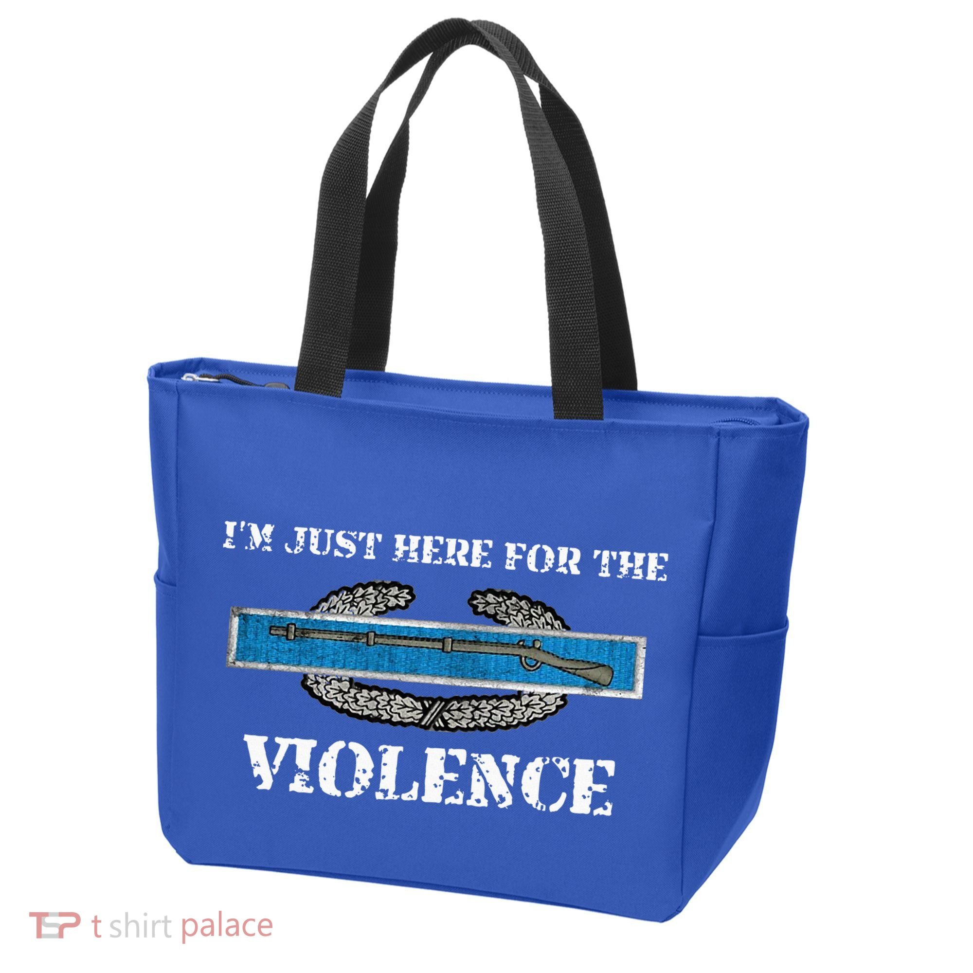 IM Just Here For The Cib Combat Infantryman Badge Grunt Tote Bag