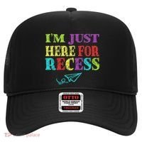 IM Just Here For Recess Funny Back To School Hat thumb 0