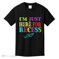 IM Just Here For Recess Funny Back To School Kids T-Shirt thumb 0