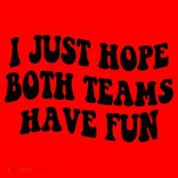 I Just Hope Both Teams Have Fun Gift Game Day Sports Fan Gift Santa Hat thumb 1