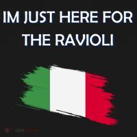 Im Just Here For The Ravioli Funny Italian Humor Italy Food Women's Tank Top thumb 5