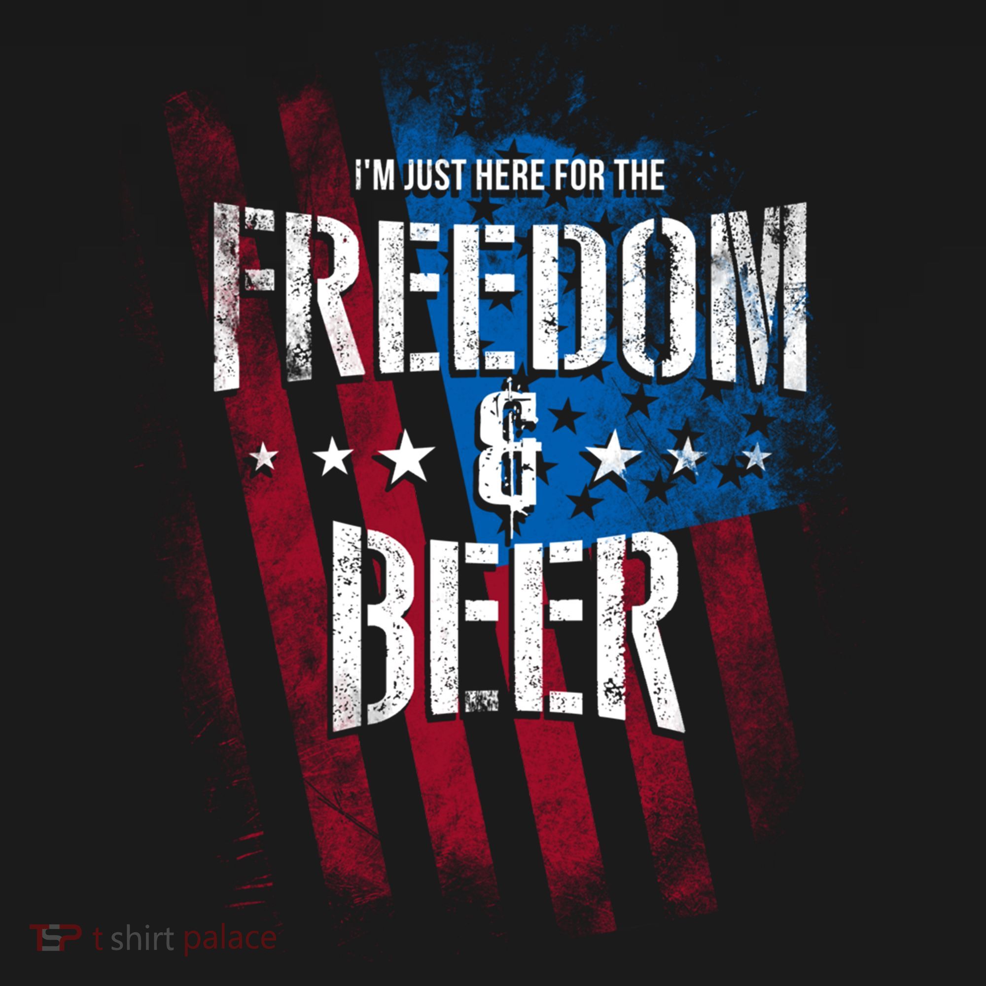 Im Just Here For The Freedom And Beer Funny Patriotic Gift Women's Hoodie