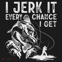 I Jerk It Every Chance I Get Fishing Angling Fisherman Women's Tank Top thumb 5