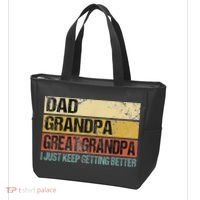 I Just Keep Getting Better Dad Grandpa Great Grandpa Tote Bag thumb 3