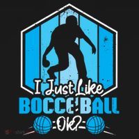 I Just Like Bocce Ball Ok? Bocce Ball Gift Doggie Tank thumb 4