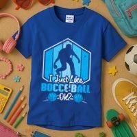 I Just Like Bocce Ball Ok? Bocce Ball Gift Kids T-Shirt thumb 3