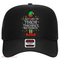 I Just Like To Teach, Teaching's My Favorite Elves Christmas Hat thumb 0