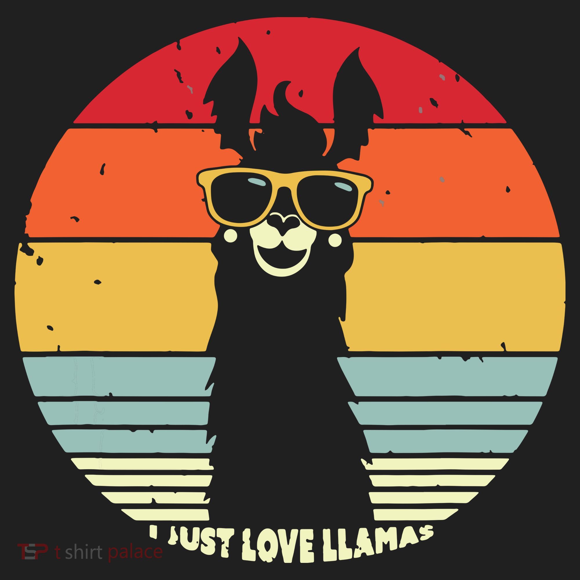 I Just Love Llamas Retro Style Llama Beanie