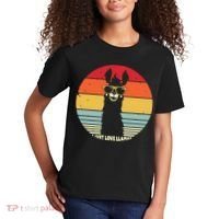 I Just Love Llamas Retro Style Llama Kids T-Shirt thumb 2