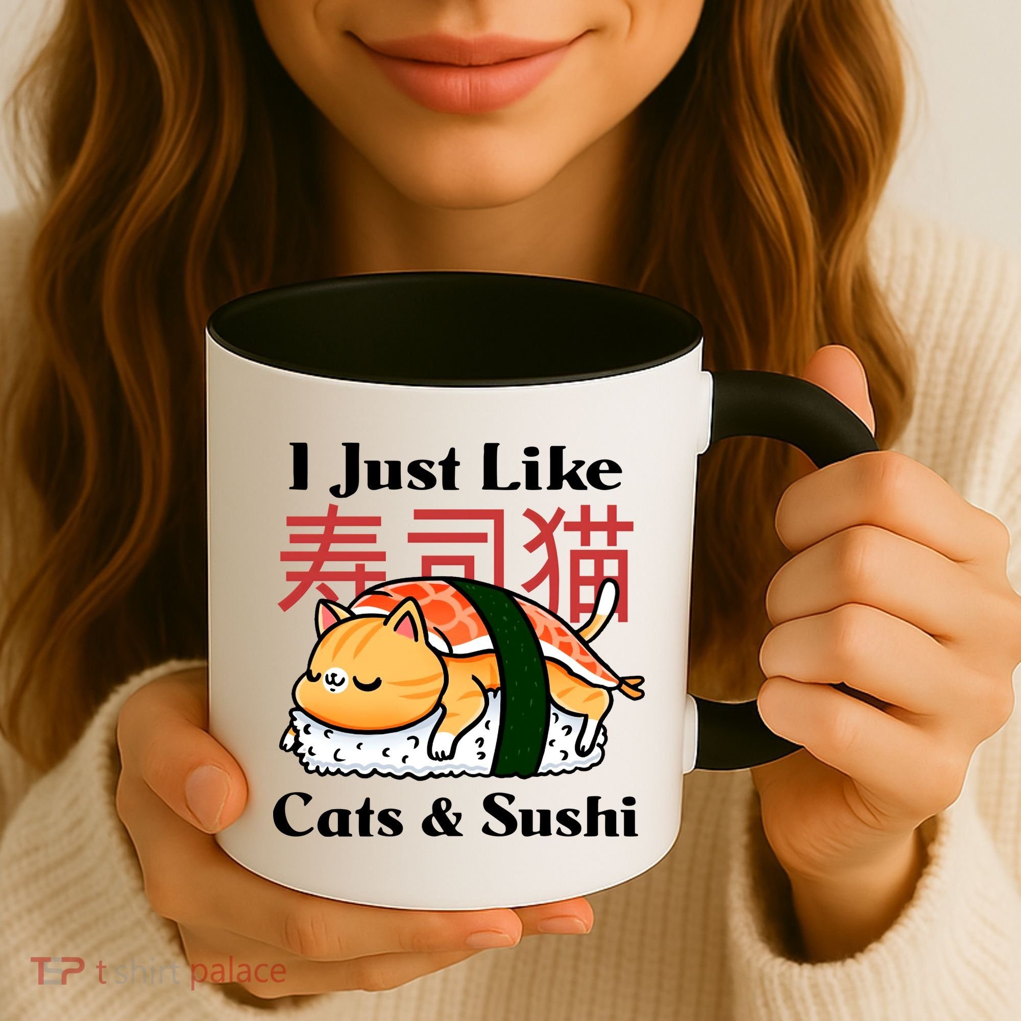 I Just Like Cats And Sushi Coffee Mug