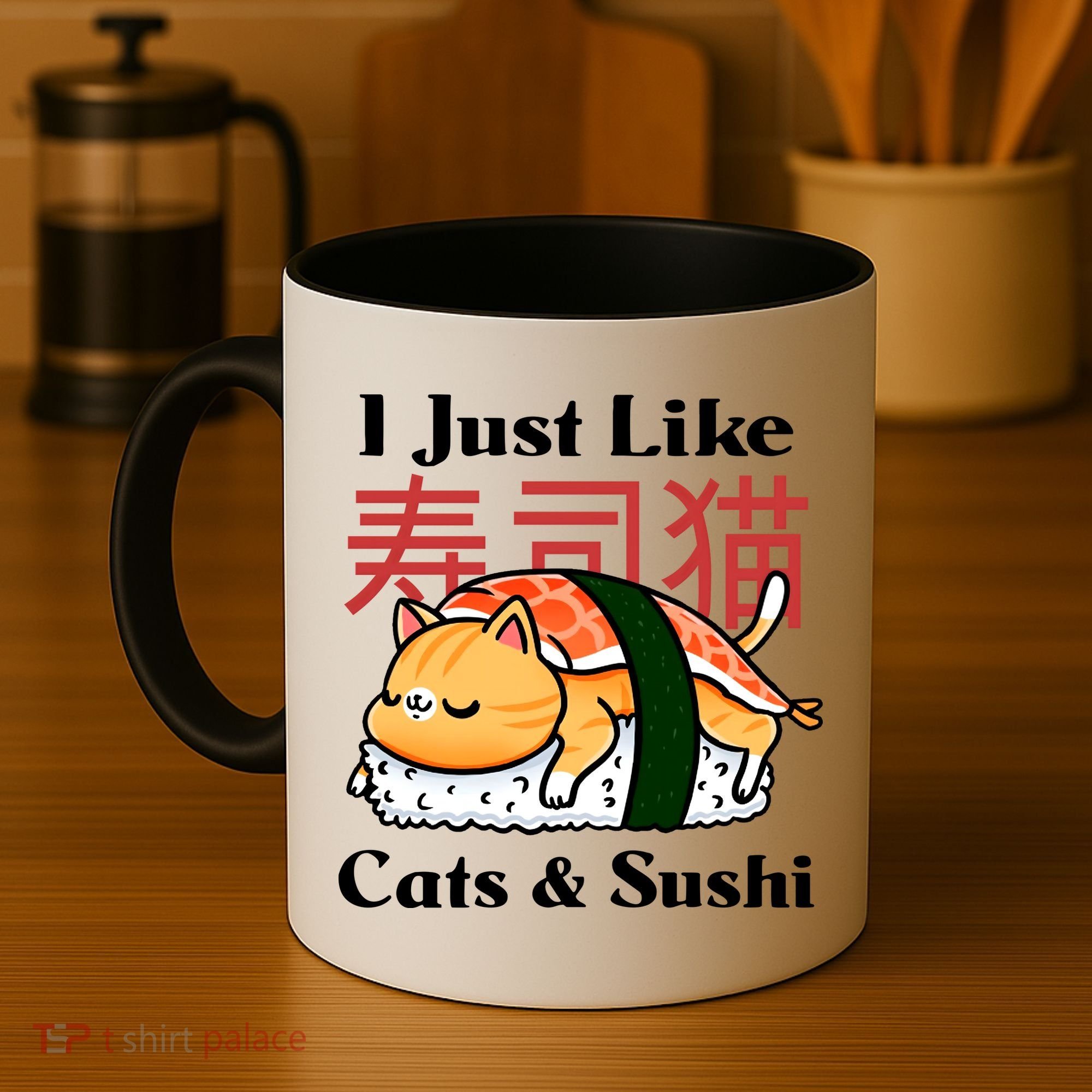 I Just Like Cats And Sushi Coffee Mug