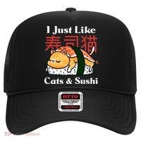 I Just Like Cats And Sushi Hat thumb 0