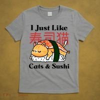 I Just Like Cats And Sushi T-Shirt thumb 5