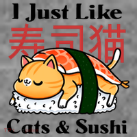 I Just Like Cats And Sushi Women's Hoodie thumb 2