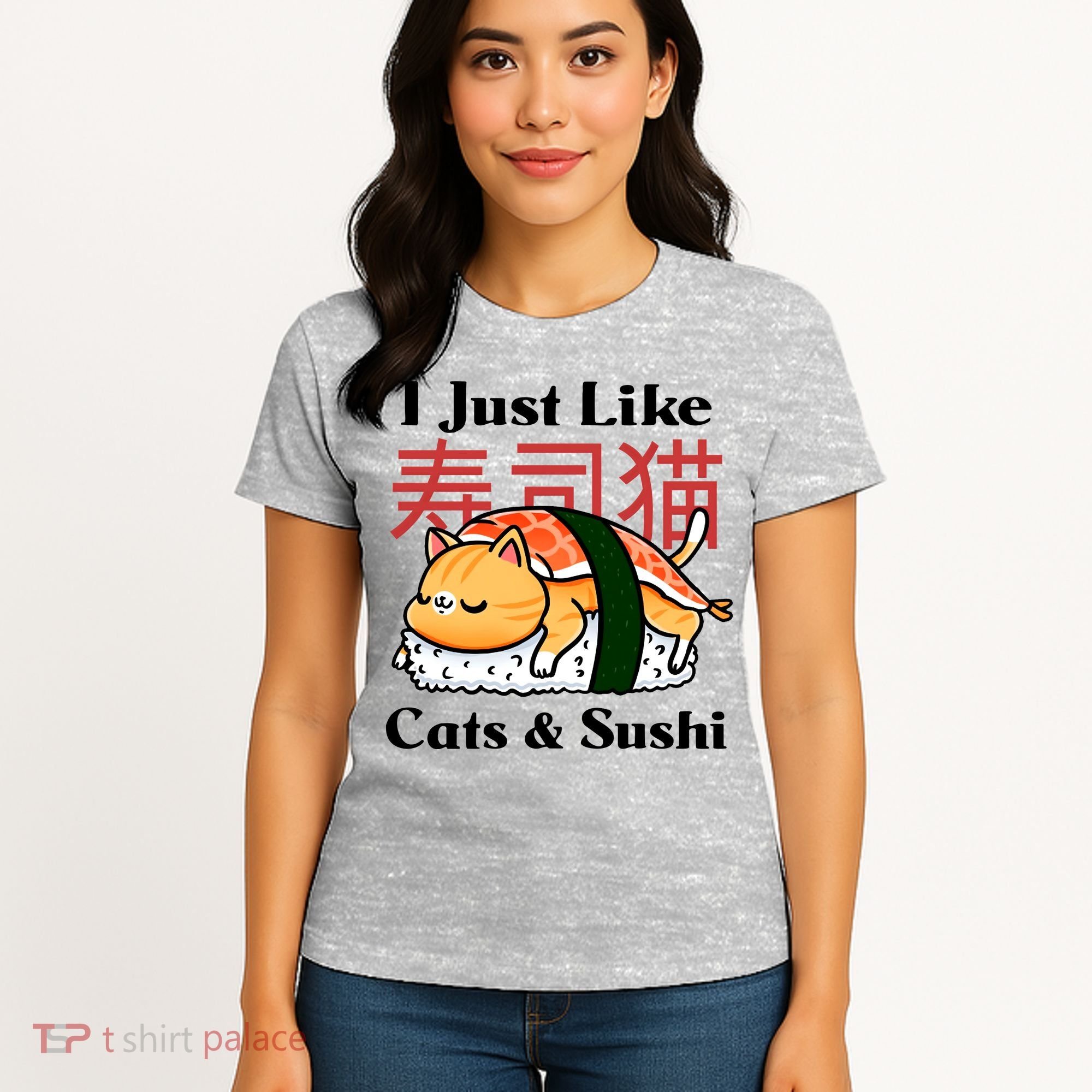 I Just Like Cats And Sushi Women's T-Shirt
