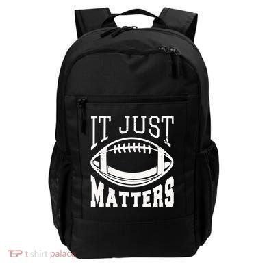 It Just Matters Football Backpack