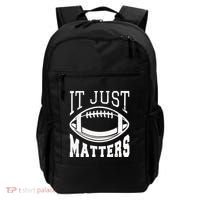 It Just Matters Football Backpack thumb 0