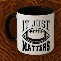 It Just Matters Football Coffee Mug thumb 2