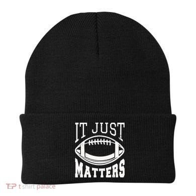 It Just Matters Football Beanie