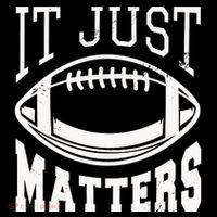 It Just Matters Football Women's Hoodie thumb 2