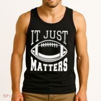 It Just Matters Football Tank Top thumb 3