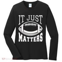 It Just Matters Football Women's Long Sleeve Shirt thumb 0