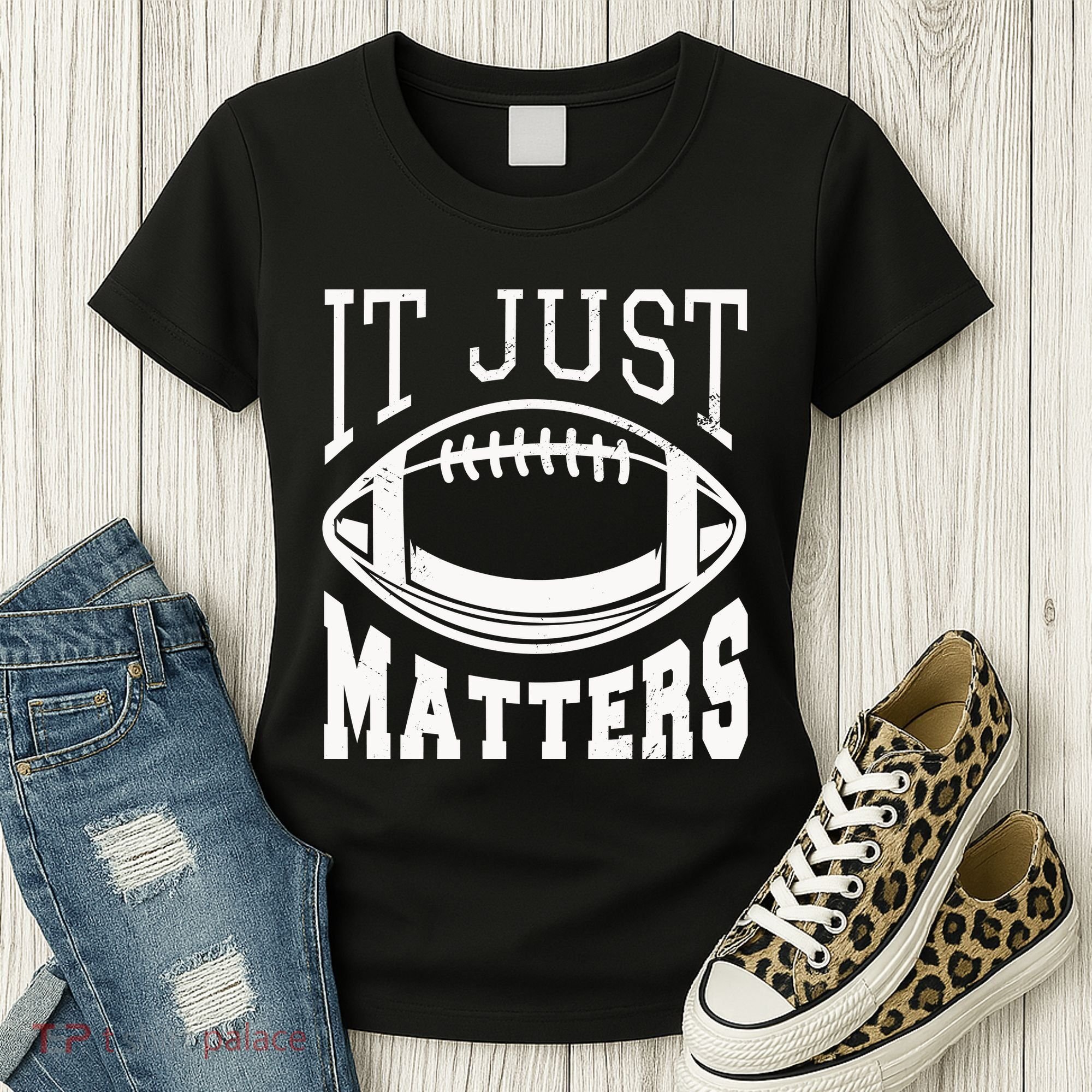 It Just Matters Football Women's T-Shirt