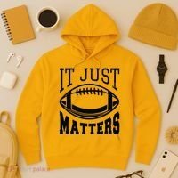 It Just Matters Football Hoodie thumb 3