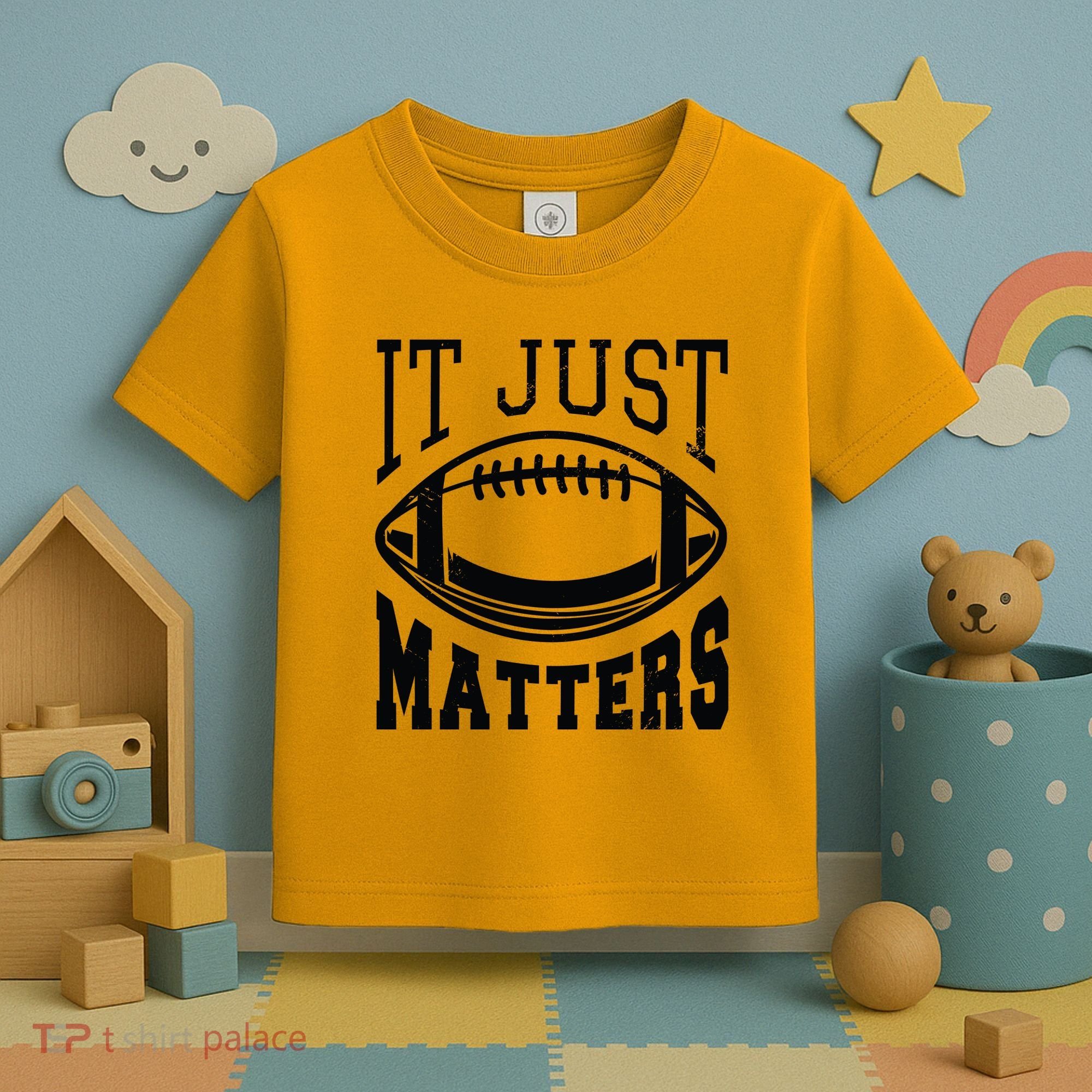 It Just Matters Football Toddler T-Shirt