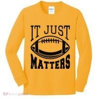It Just Matters Football Kids Long Sleeve Shirt thumb 0