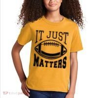 It Just Matters Football Kids T-Shirt thumb 2