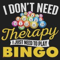 I Just Need To Play Bingo Bingo Lover Gambler Gambling Golf Towel thumb 3