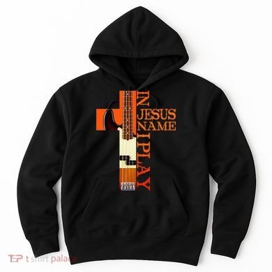 In Jesus Name I Play Bass Hoodie