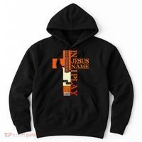 In Jesus Name I Play Bass Hoodie thumb 0