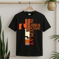In Jesus Name I Play Bass T-Shirt thumb 2