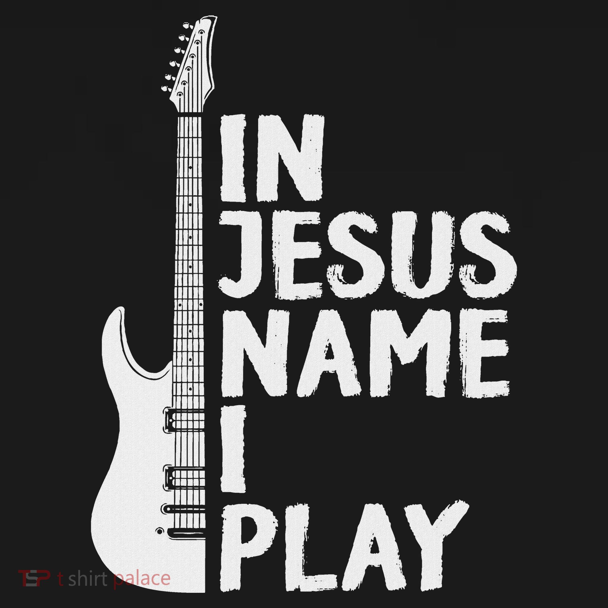 In Jesus Name I Play Guitar Christian Gift Guitar Lover Women's Hoodie