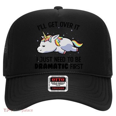 I Just Need To Be Dramatic Lazy Unicorn Gift Hat
