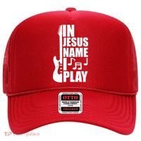 In Jesus Name I Play Guitar Hat thumb 0
