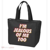 I'm Jealous Of Me Too Funny Saying Sarcastic Tote Bag thumb 3
