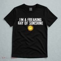 Im Just One Big Freaking Ray Of Sunshine Funny Sarcastic T-Shirt thumb 5