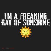 Im Just One Big Freaking Ray Of Sunshine Funny Sarcastic Beanie thumb 2